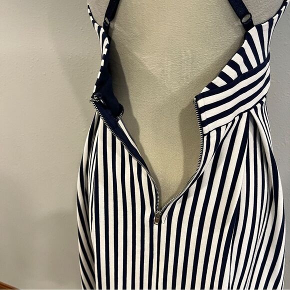 Soprano junior Striped halter Dress Skater Style size junior large - Picture 7 of 12